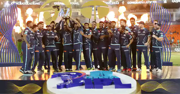 Image of Gujarat Titans Winning Team from 2022