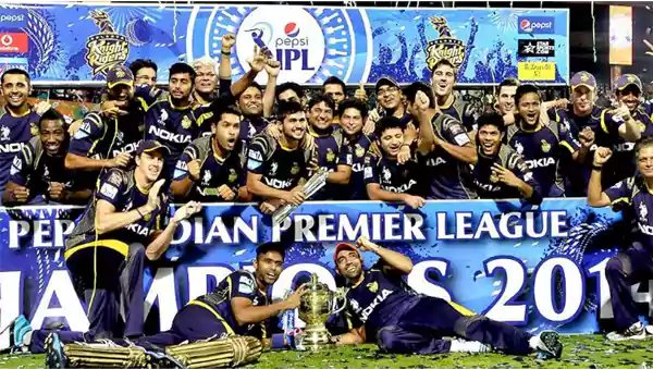 Image of Kolkata Knight Riders Winning Team from 2014