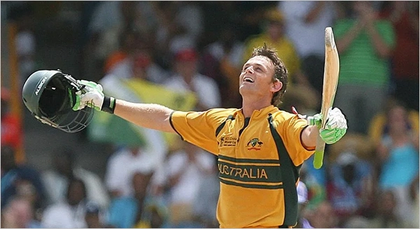 Image of Adam Gilchrist while Batting