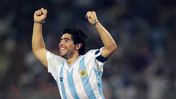 Famous Soccer Player Maradona