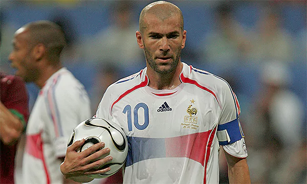 Zinedine Zidane Famous Soccer Player