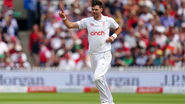 James Anderson in Test Cricket