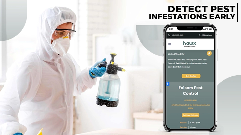 detect pest infestations early