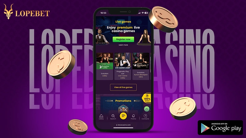 get lopebet casino app for android