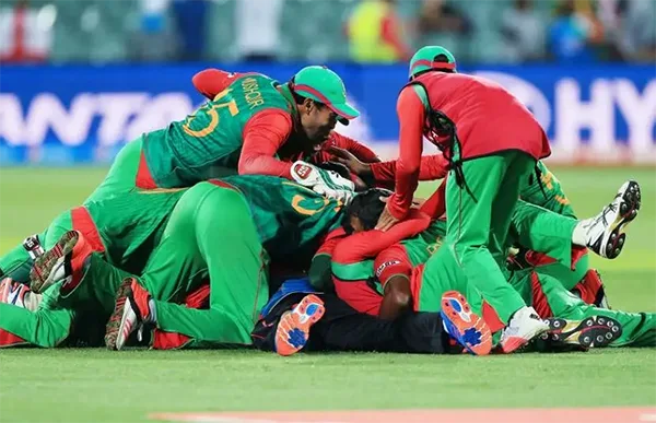 scene of Bangladesh cricket team from 2015