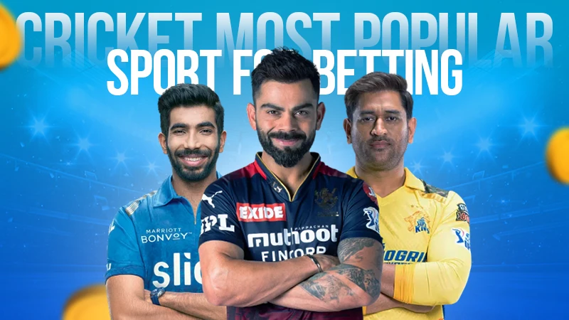 cricket is the most popular sport for betting