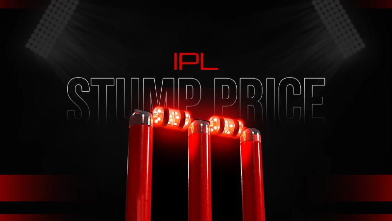 stump price of ipl