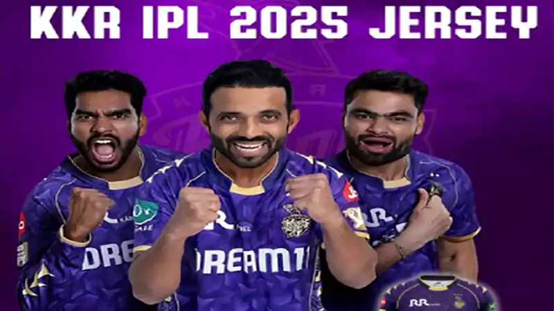 d-KKR’s IPL 2025 Jersey