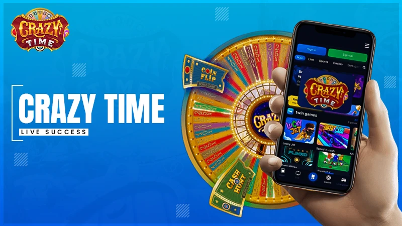 crazy time live success