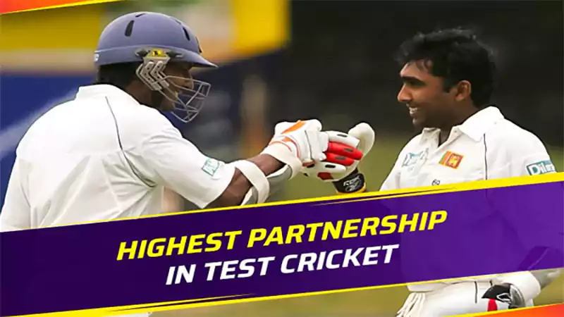 d-Highest Partnerships in Test Cricket
