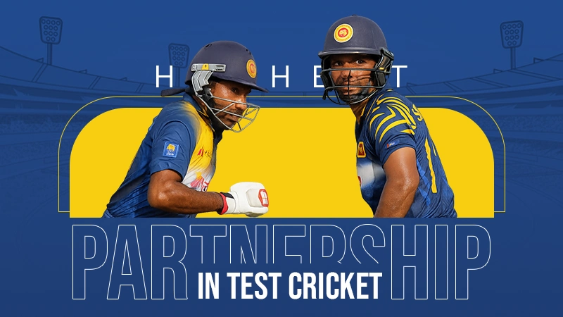 highest partnership in test cricket