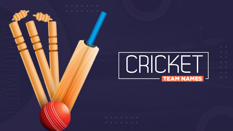 Cricket team names