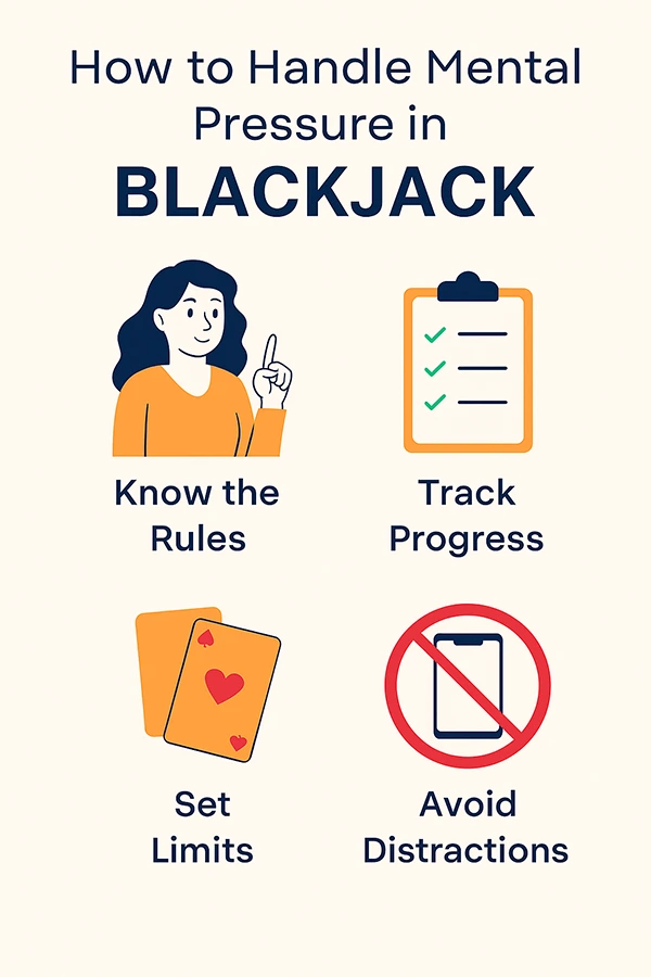How to Handle Mental Pressure in Blackjack