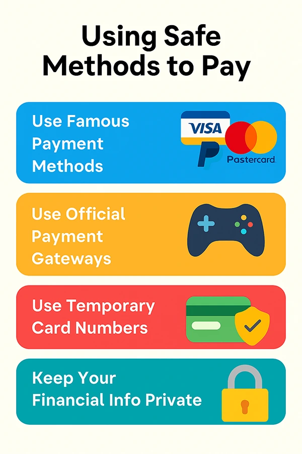 Using Safe Methods to Pay
