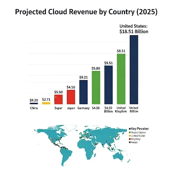 Project revenue: US at the top