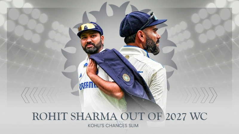 Rohit Sharma Out of 2027 WC Plans