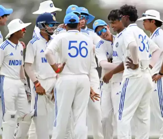 Youth Test India vs Australia