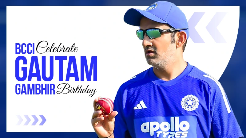 bcci celebrate gautam gambhir birthday