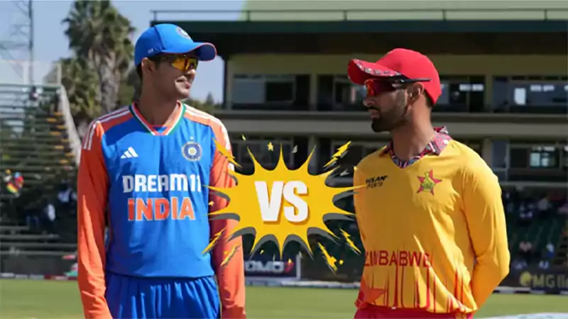 d-Ind vs Zim Timeline