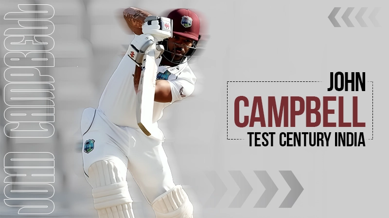 john campbell test century india