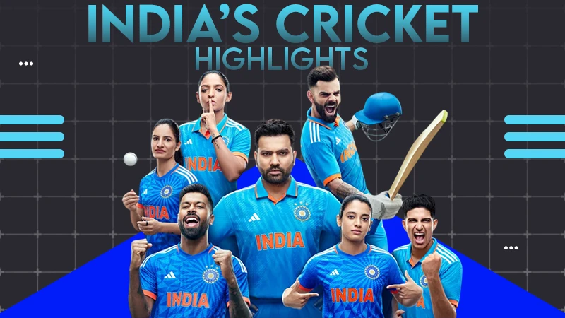 India's cricket highlights