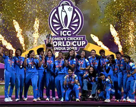 World Champions Womens Cricket Team