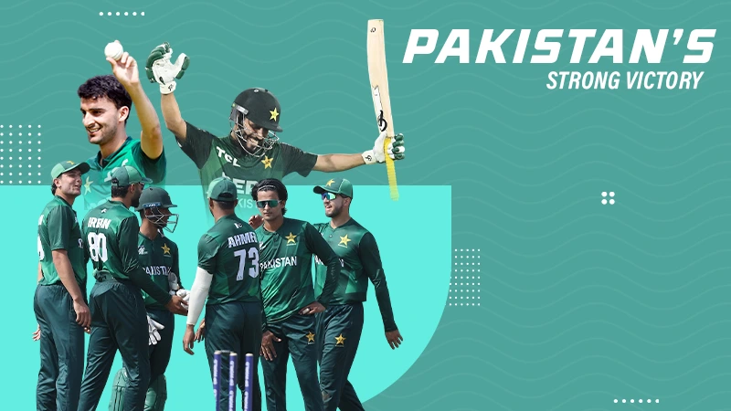 pakistan's strong victory