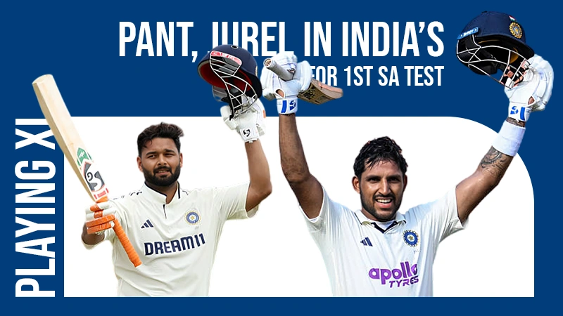 pant and jurel in india playing xi