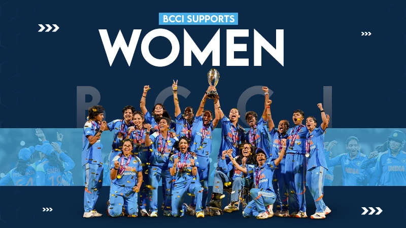 BCCI supports woman