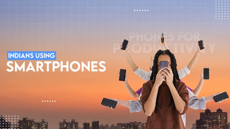 indians using smartphones