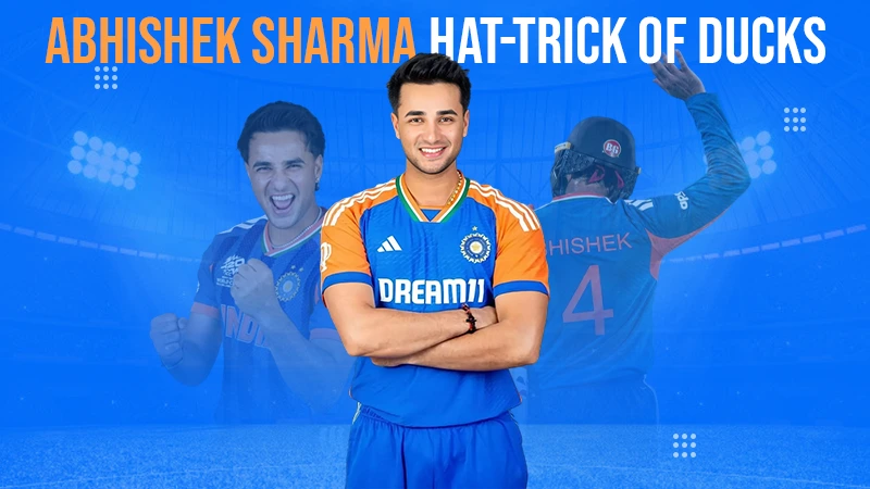Abhishek Sharma’s Hat-Trick of Ducks