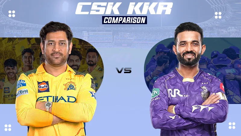 CSK KKR COMPARISON