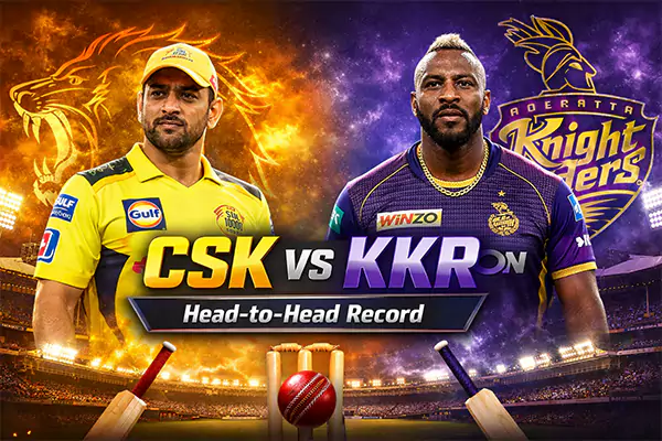 Chennai Super Kings Vs Kolkata Knight Riders Head to Head