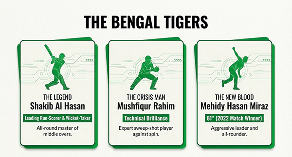 Iconic Players in Bangladesh