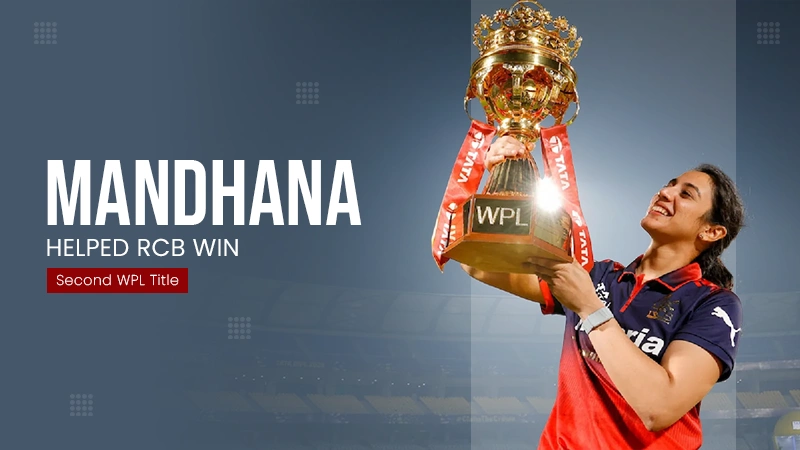 Mandhana Helped RCB Win