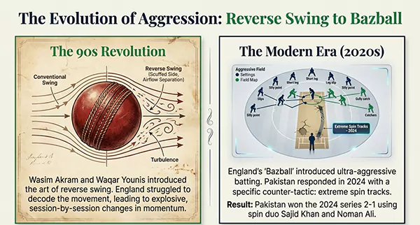 Reverse Swing to Bazball Revolution