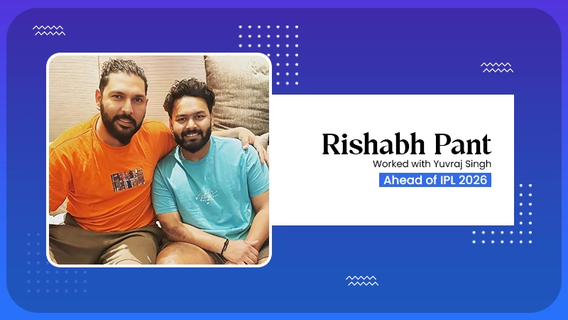 Rishabh Pant Worked with Yuvraj Singh