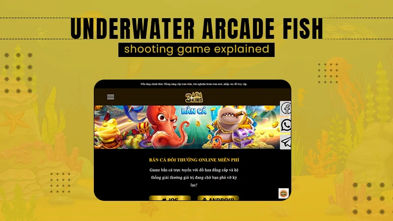 Fish Shooting Games Explained: A Beginner’s Guide to 3King’s Underwater Arcade